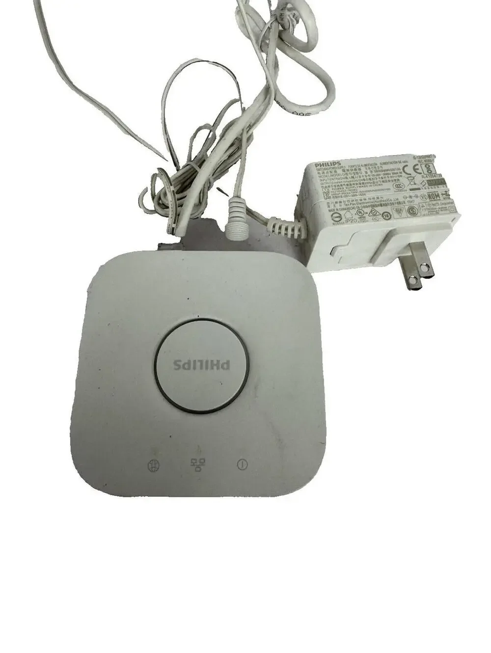 (RB) Philips Hue Bridge 2nd Gen Smart Home Lighting Hub 3241312018A Power Cord
